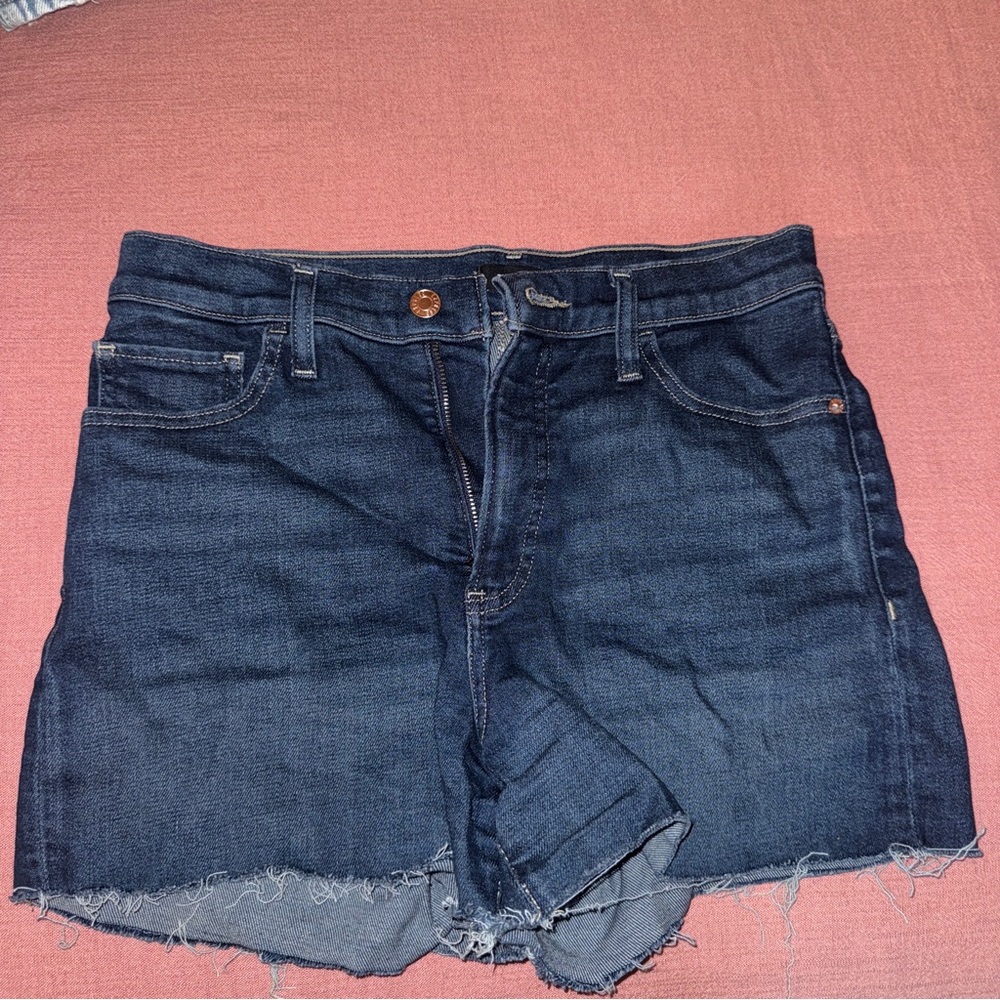 Express Women's dark wash Denim Shorts